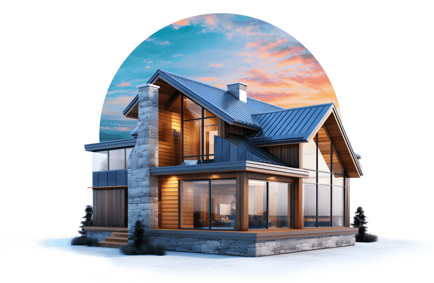 Custom Home Illustration