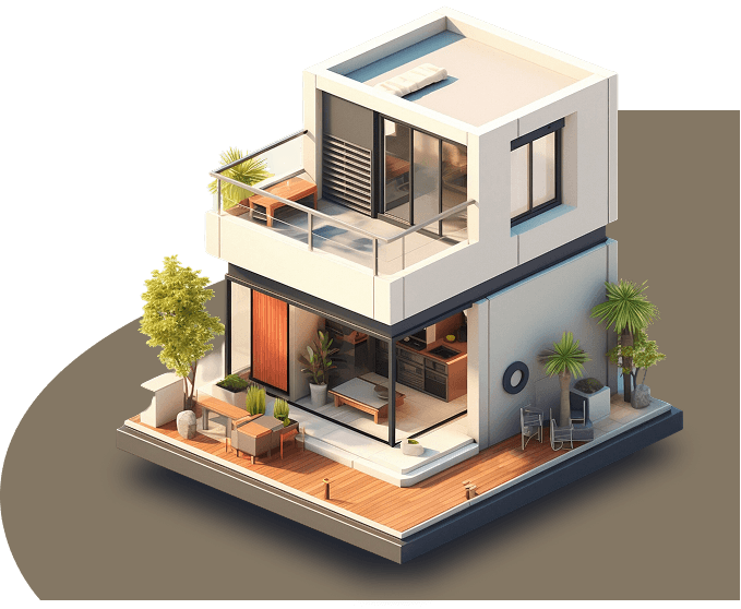 Custom Home Illustration